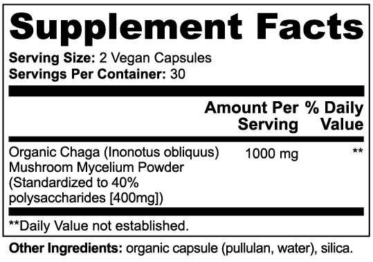 Chaga Mushroom Concentrate