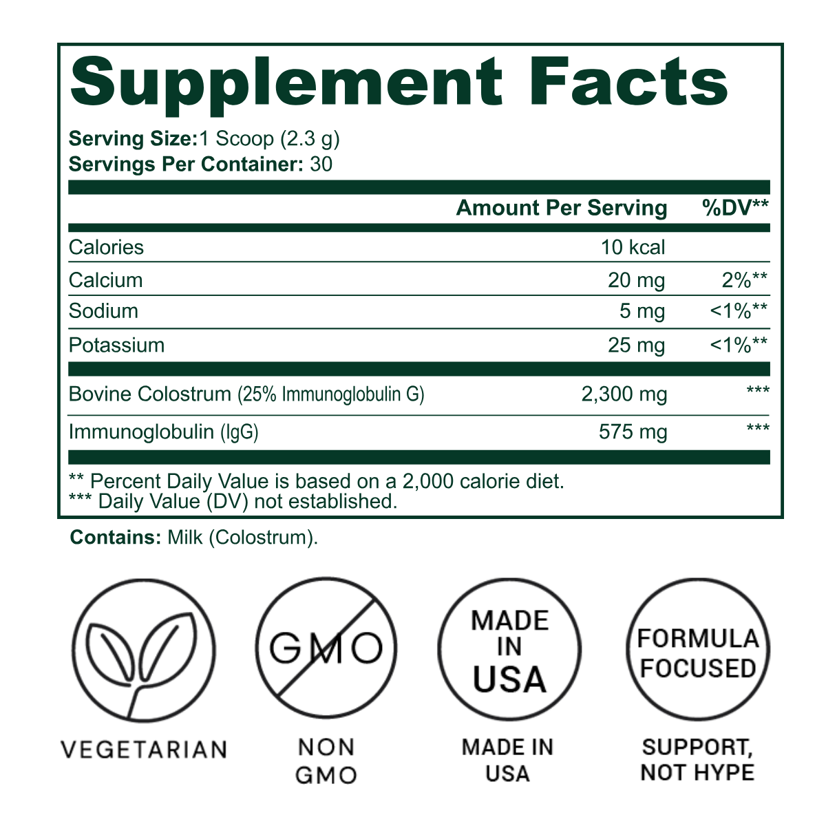 COLOSTRUM Powder