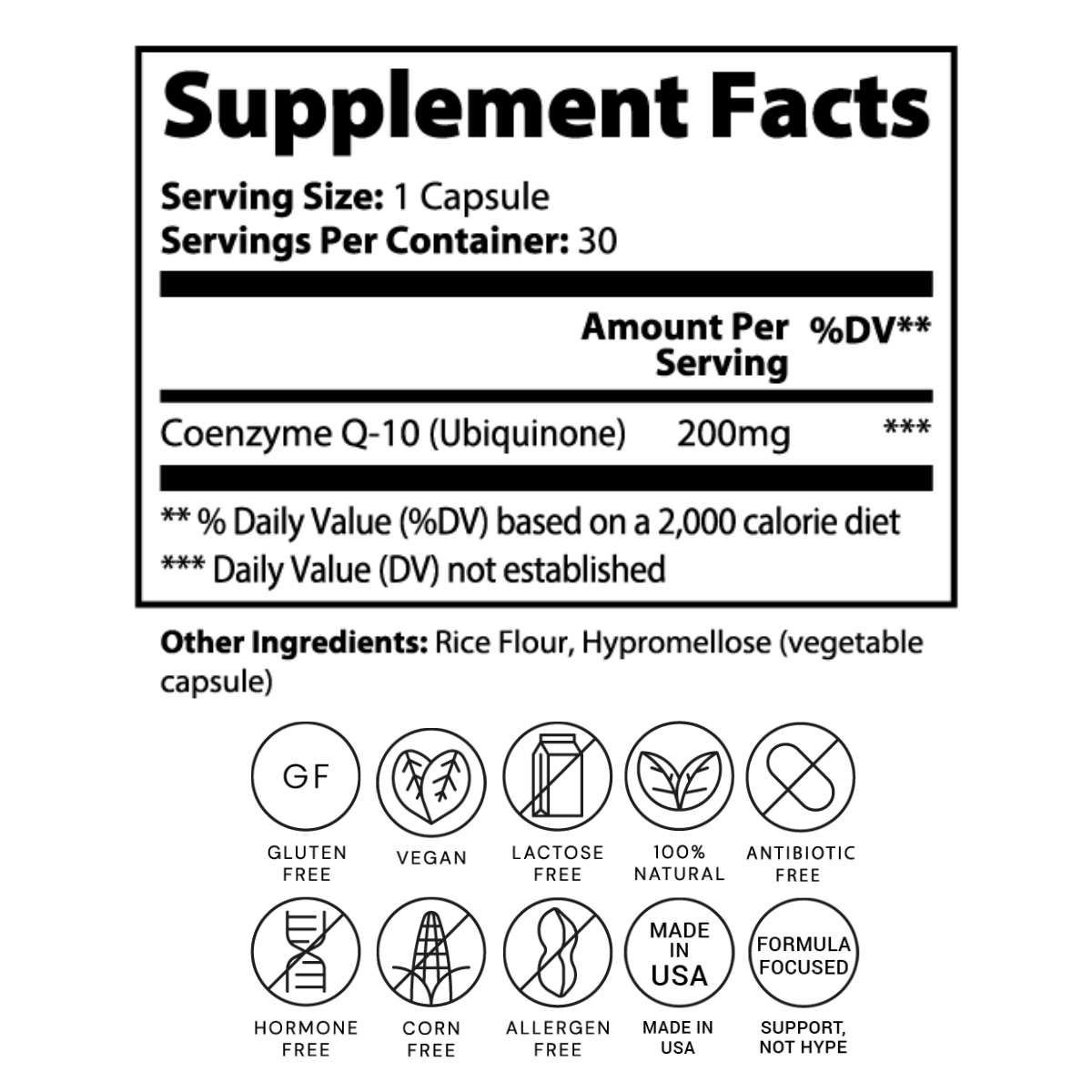 Coenzyme Q10 Concentrate