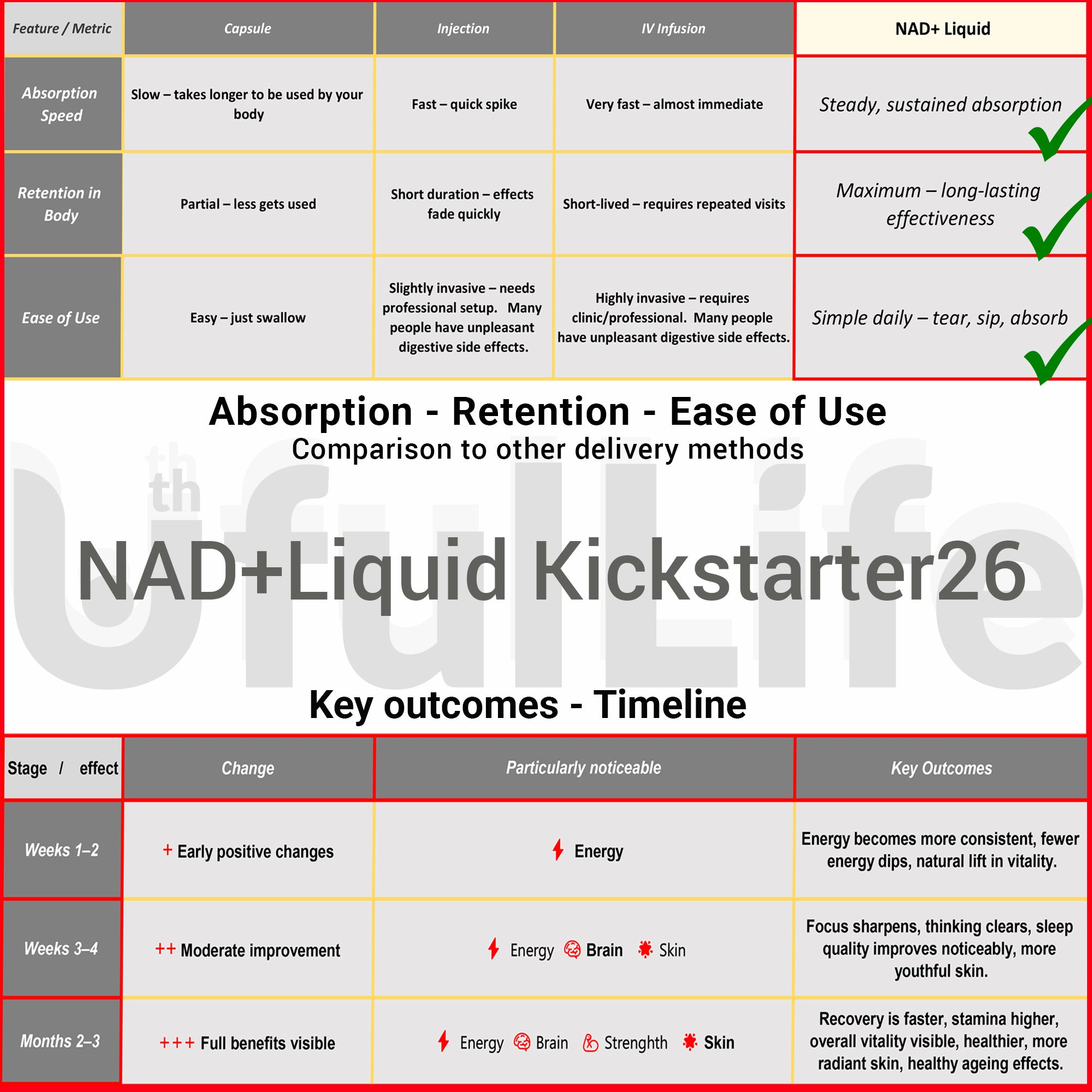 NAD+ Liquid Kick-Starter26 Special 90 days Course
