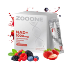 High-Potency NAD+ Liquid Supplement Berry Flavor Mix With Nicotinamide Riboside Boosts Cellular Energy Focus No Additives