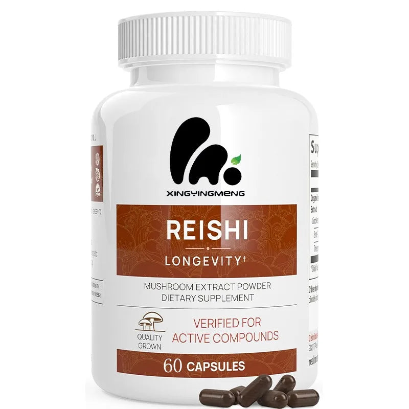 Reishi Mushroom – Immune & Stress Support with Adaptogenic Beta-Glucans