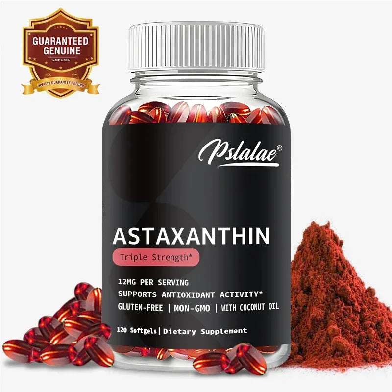 Astaxanthin – Antioxidant Powerhouse for Eye, Skin & Cellular Health