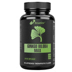 Ginkgo Biloba Capsules – Memory, Focus & Brain Function Support | Non-GMO Antioxidant Supplement