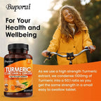 Turmeric, Ginger & Black Pepper 3-in-1 - 2600mg – Joint, Digestive & Immune Support