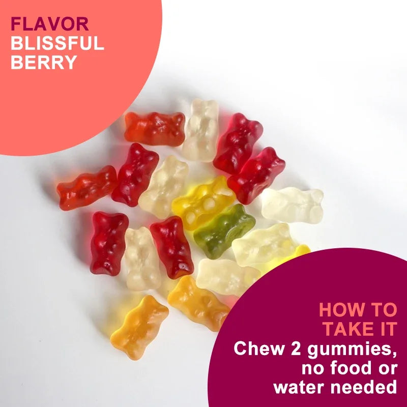 Probiotic + Prebiotic Gummies – Promote Digestive Health, Relieve Bloating, and Support Gut Flora