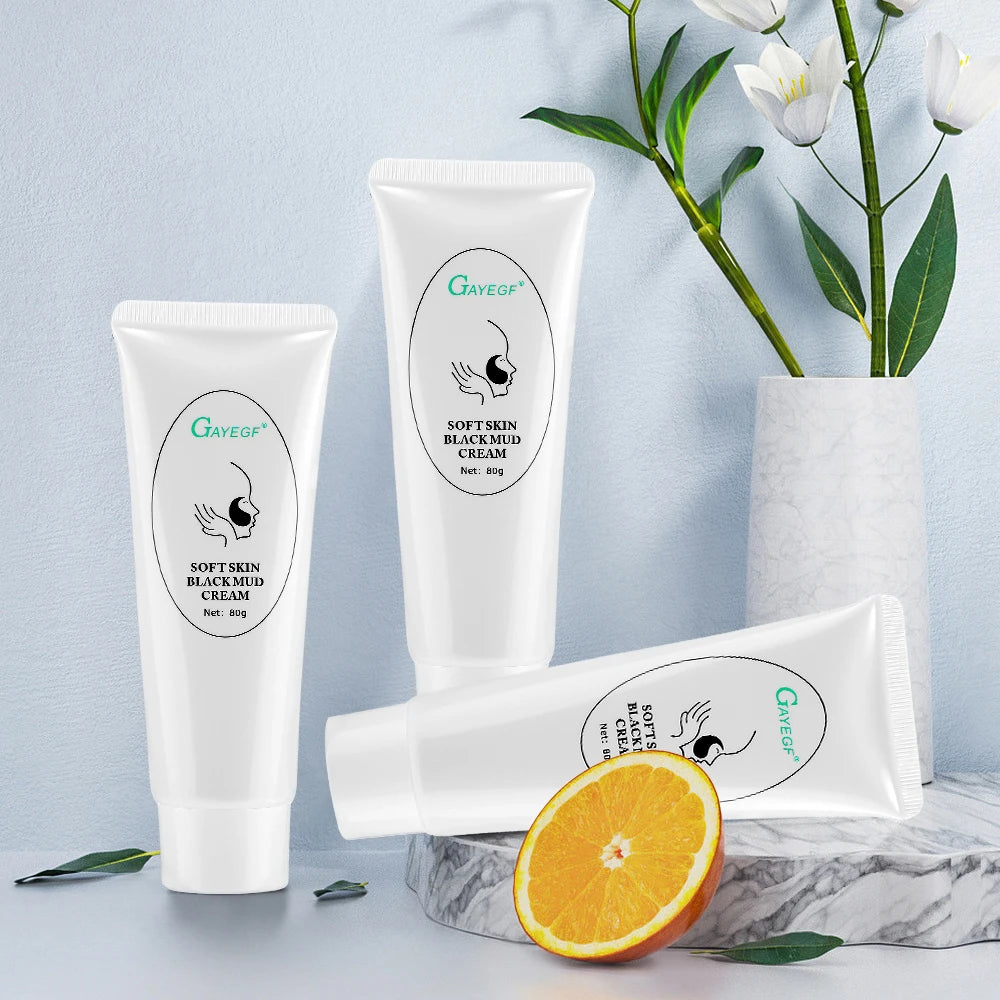 Carbon Gel Black Face Mask – Deep Cleansing & Skin Rejuvenation with Marine Minerals & Vitamins