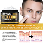 Retinol Collagen Men’s Face Cream – Hydrating, Brightening & Anti-Wrinkle Skincare for Men
