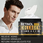 Retinol Collagen Men’s Face Cream – Hydrating, Brightening & Anti-Wrinkle Skincare for Men