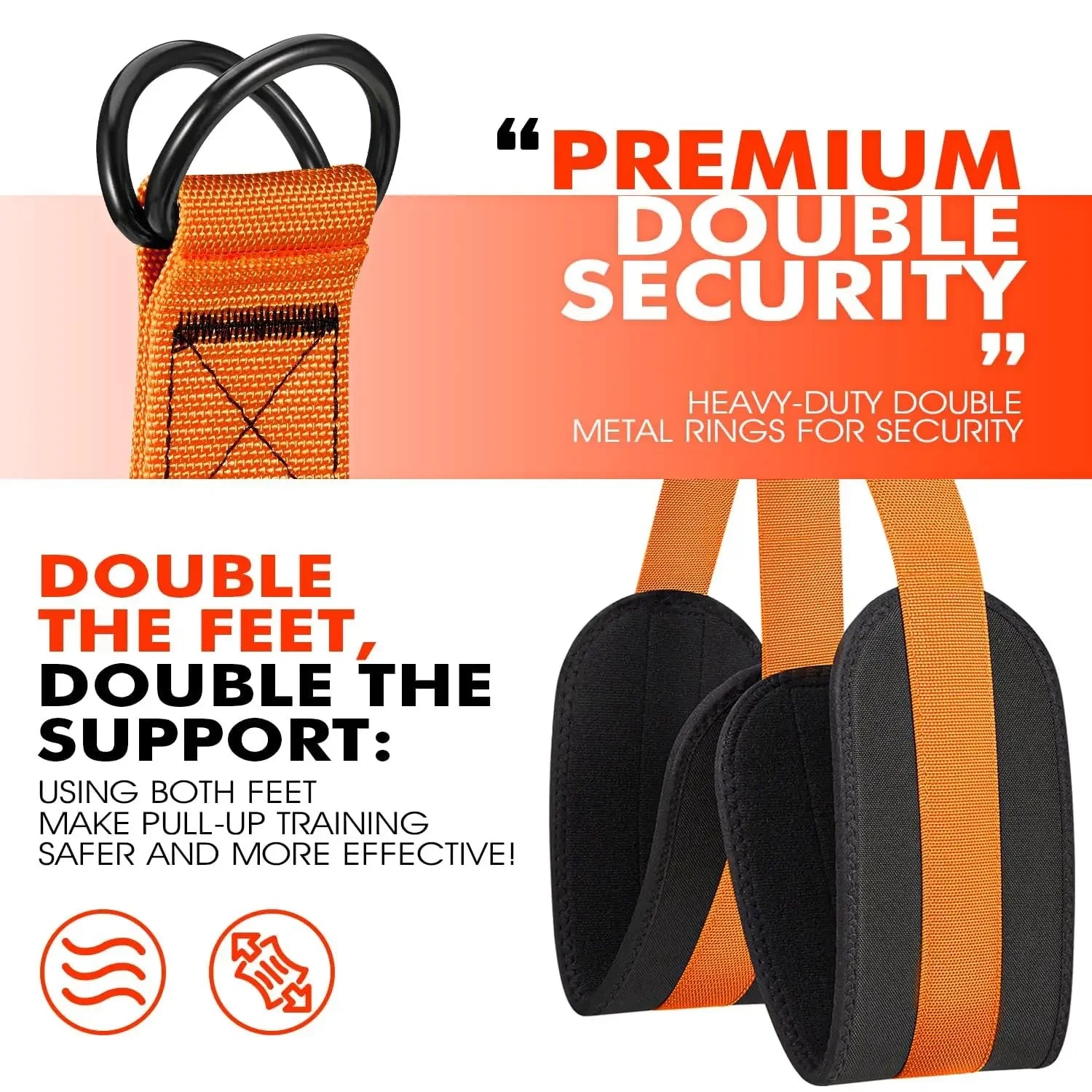 Pull-Up Assistance Bands – Heavy-Duty Resistance Bands for Arms, Back, Shoulders & Core