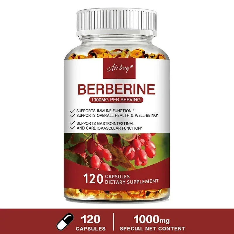 Berberine – Metabolic & Blood Sugar Support - used for over 3,000 years in Traditional Chinese and Ayurvedic medicine to support digestion, metabolic balance, and general vitality.
