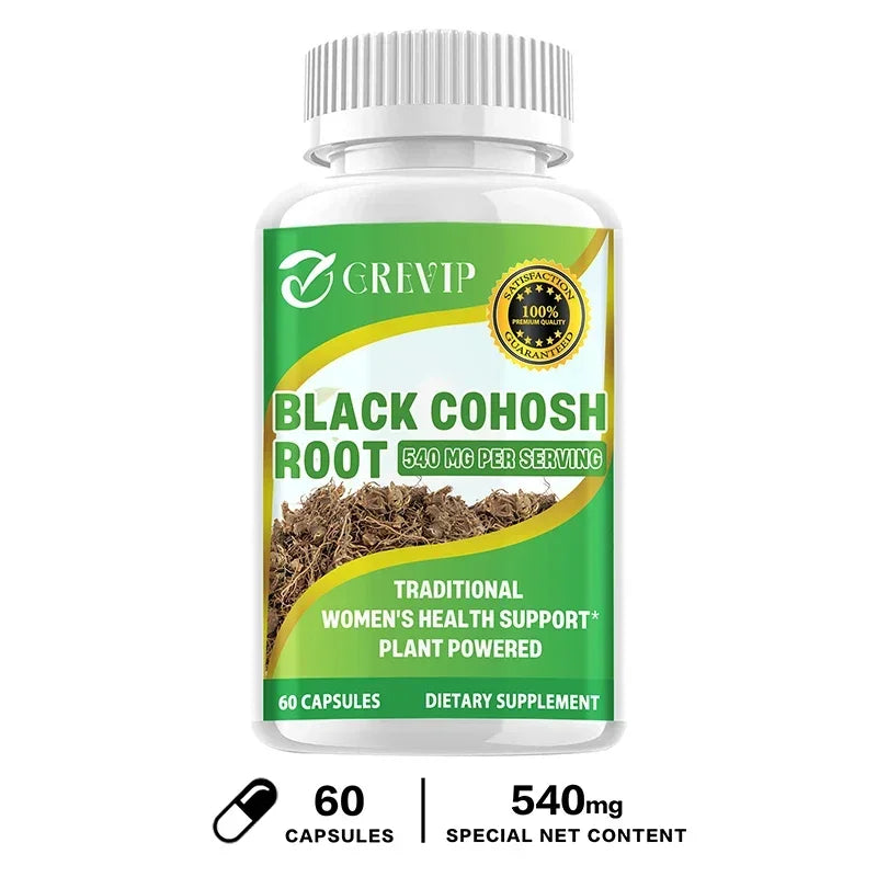 Black Cohosh Root – Natural Relief for Menopause & Hormonal Balance