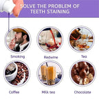 Toothpaste - 5D Teeth Whitening – Color Correction with V34 Purple Dye for Brighter, Whiter Teeth & Fresh Breath