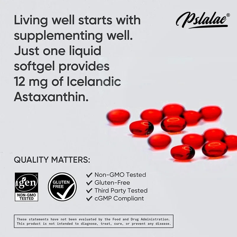 Astaxanthin – Antioxidant Powerhouse for Eye, Skin & Cellular Health