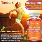 Berberine HCl Capsules – Supports Glucose Balance, Bone & Heart Health, Metabolism, and Immunity with MCT Oil