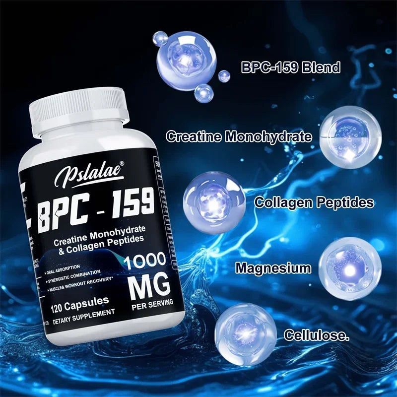 BPC-159 Recovery Matrix | Collagen + Creatine + Magnesium Support