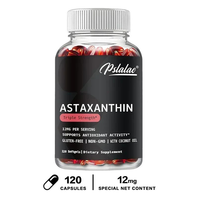 Astaxanthin – Antioxidant Powerhouse for Eye, Skin & Cellular Health