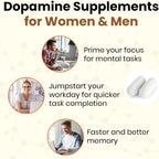 Dopamine Support Capsules – Velvet Bean (Mucuna Pruriens), Adaptogens & Essential Nutrients