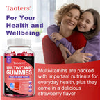 Multivitamin Gummies – Daily Antioxidant Support with Vitamins A, B6, B12, C, Biotin & Choline