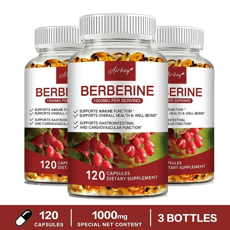 Berberine – Metabolic & Blood Sugar Support - used for over 3,000 years in Traditional Chinese and Ayurvedic medicine to support digestion, metabolic balance, and general vitality.