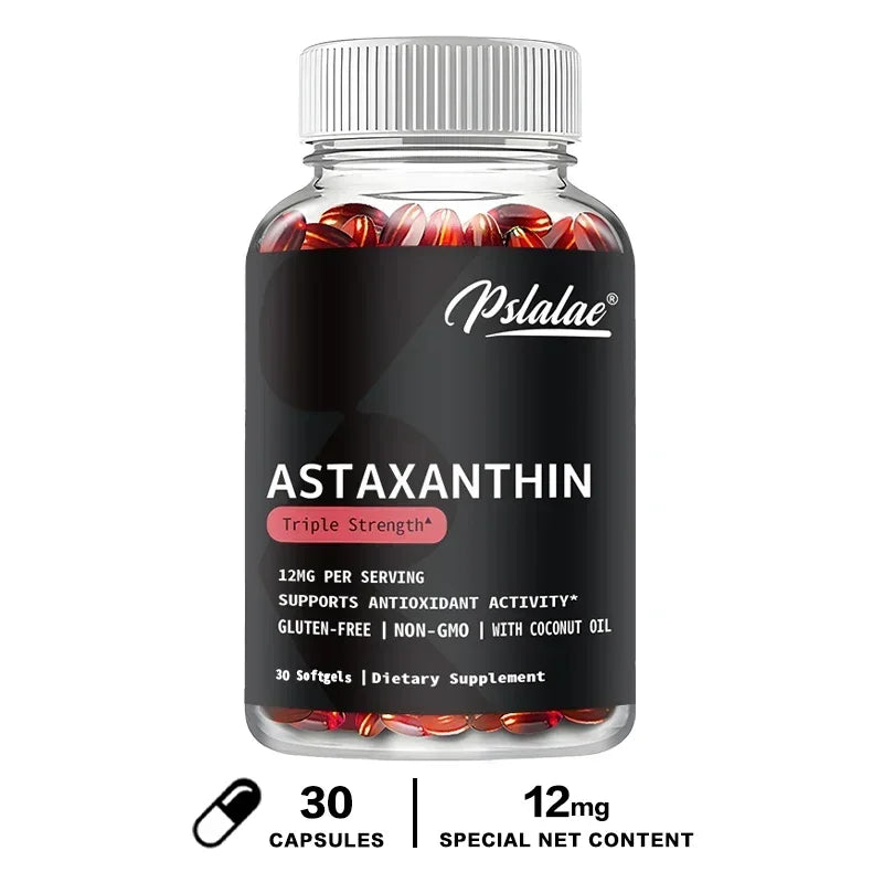 Astaxanthin – Antioxidant Powerhouse for Eye, Skin & Cellular Health