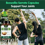 Boswellia Serrata Extract - supports joint comfort and mobility, helping maintain an active lifestyle.