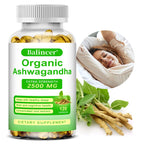 Organic Ashwagandha Supplement – Stress Relief, Energy, Vitality & Hormone Balance