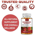Berberine – Metabolic & Blood Sugar Support - used for over 3,000 years in Traditional Chinese and Ayurvedic medicine to support digestion, metabolic balance, and general vitality.