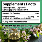 Oil of Oregano – Supports Digestion, Heart Health, Detoxification & Immune Function with 70% Carvacrol