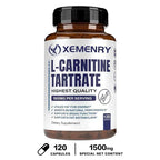 L-Carnitine Tartrate - Supports Metabolism, Boosts Natural Energy, Relieves Fatigue, and Maintains Overall Brain Health Vegan