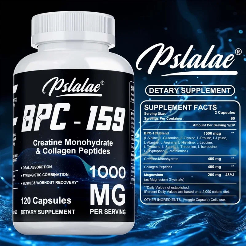 BPC-159 Recovery Matrix | Collagen + Creatine + Magnesium Support