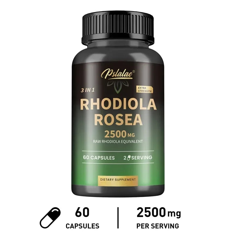 Rhodiola Rosea 2500 mg – Stress Resilience, Focus & Energy Support