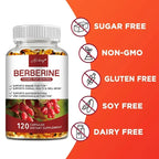 Berberine – Metabolic & Blood Sugar Support - used for over 3,000 years in Traditional Chinese and Ayurvedic medicine to support digestion, metabolic balance, and general vitality.