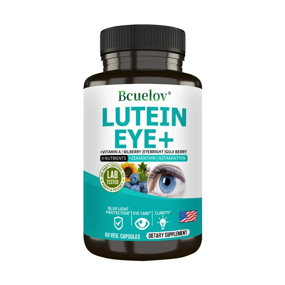 Lutein Eye+ – Vision, Focus & Blue Light Defence with Lutein, Zeaxanthin & Bilberry