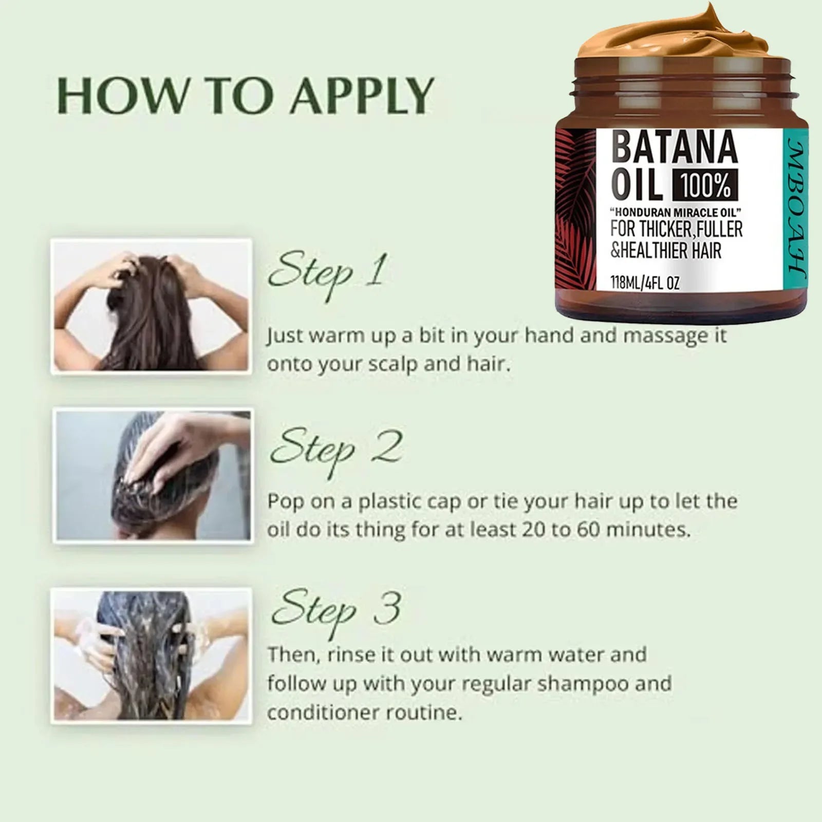 Batana Oil | Ojon Palm Hair & Skin Repair | UthFul Life