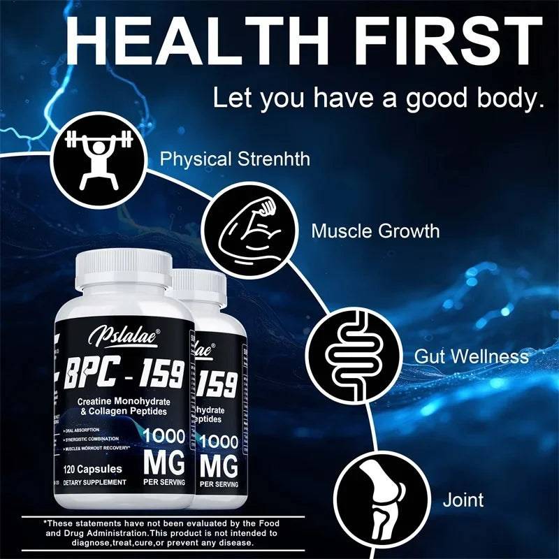 BPC-159 Recovery Matrix | Collagen + Creatine + Magnesium Support