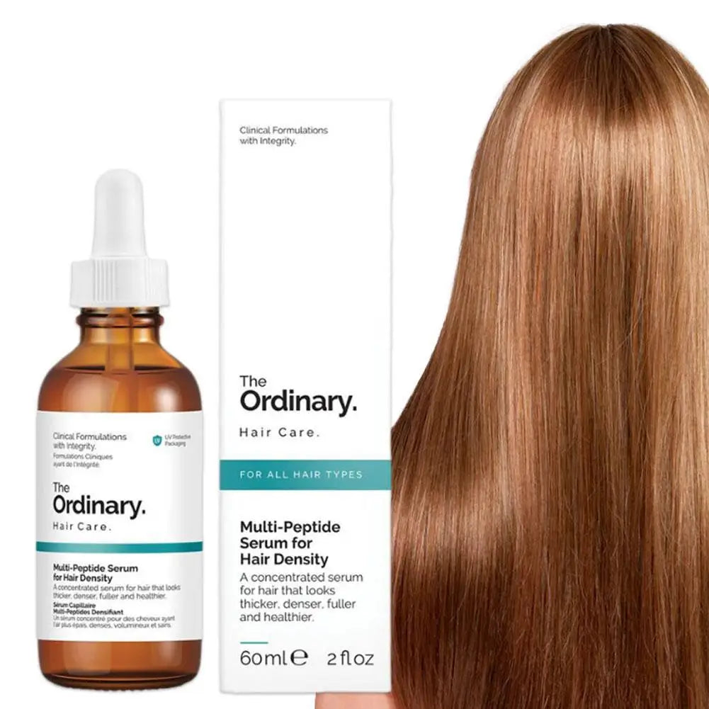 Advanced Hair Care Serum with Multi-Peptides & Tea/Caffeine Plant Extracts – Boost Hair Density & Scalp Health for All Hair Types