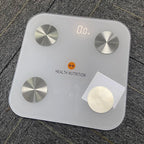 Bluetooth 2 Smart Body Composition Scale – Sleek Minimalist Design with BMR & Heart Rate Tracking