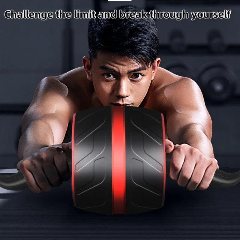 Abdomen Sports Roller with Knee Pad – Non-Slip, Anti-Collision Wheel & Ergonomic Grip