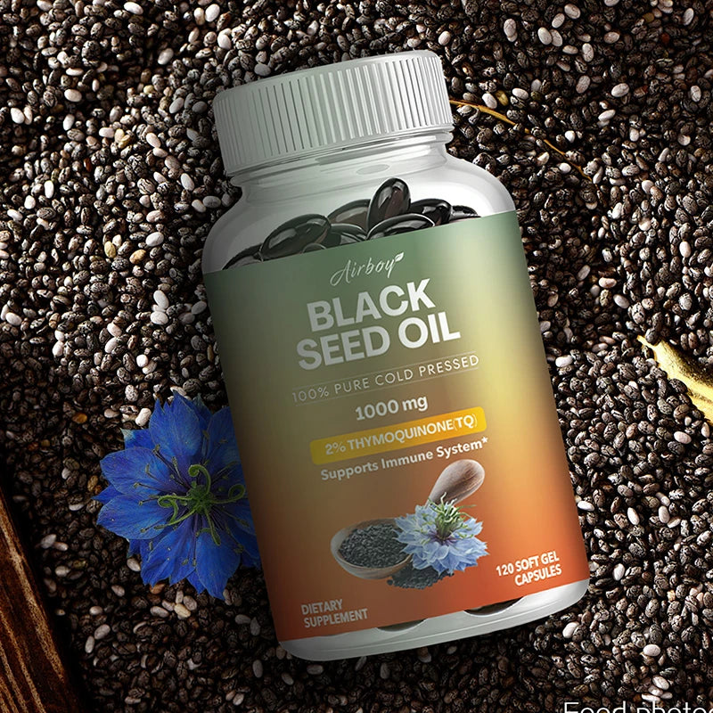 Black Seed Oil – Supports Immunity, Digestion, Skin & Overall Vitality