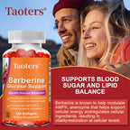 Berberine HCl Capsules – Supports Glucose Balance, Bone & Heart Health, Metabolism, and Immunity with MCT Oil