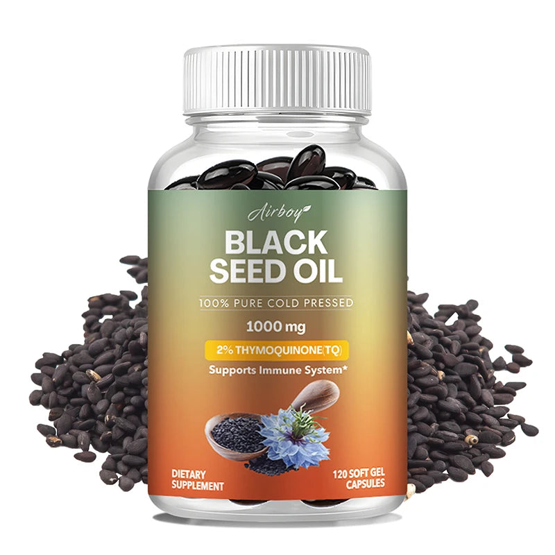 Black Seed Oil – Supports Immunity, Digestion, Skin & Overall Vitality