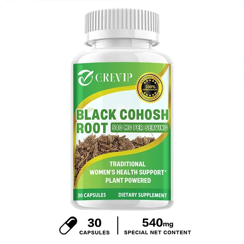 Black Cohosh Root – Natural Relief for Menopause & Hormonal Balance