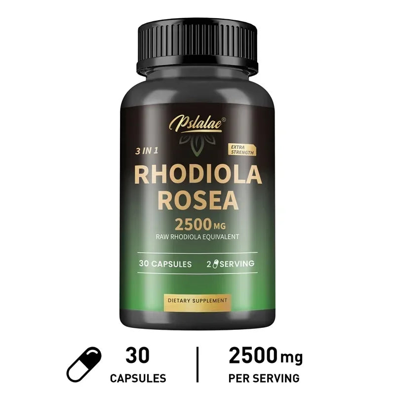 Rhodiola Rosea 2500 mg – Stress Resilience, Focus & Energy Support