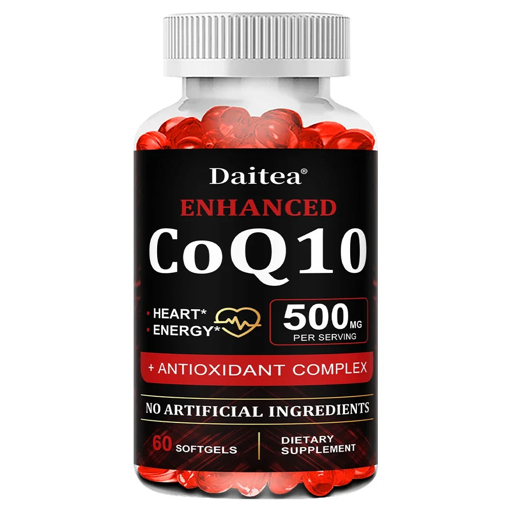 CoQ10 (Ubiquinone) – Heart & Energy Support Antioxidant