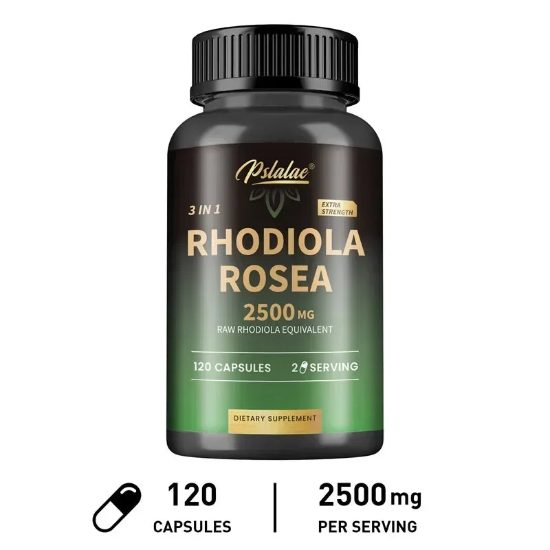 Rhodiola Rosea 2500 mg – Stress Resilience, Focus & Energy Support
