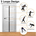 Multifunctional Home Fitness Equipment – Elastic Rope Door Pull Strap, Portable Resistance Training System
