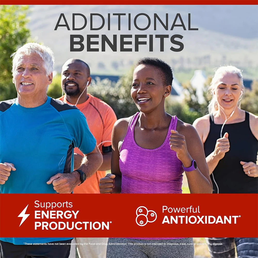 CoQ10 (Ubiquinone) – Heart & Energy Support Antioxidant