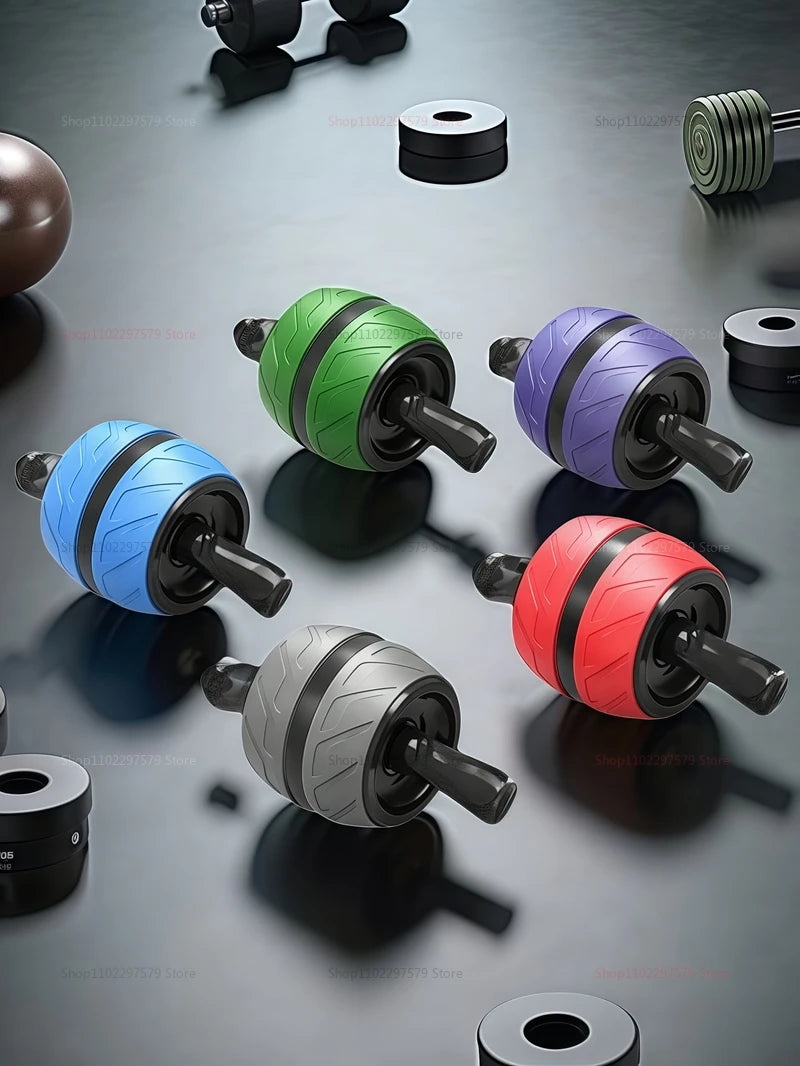 Abdomen Sports Roller with Knee Pad – Non-Slip, Anti-Collision Wheel & Ergonomic Grip