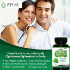 Gymnema Sylvestre – Sugar Craving & Glucose Control - 100% organic - known for its unique ability to support sugar craving control and metabolic balance, helping promote healthier eating habits.